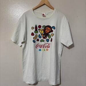 2010s BAPE x Coca Cola Baby Milo Graphic T-Shirt Size Men’s L